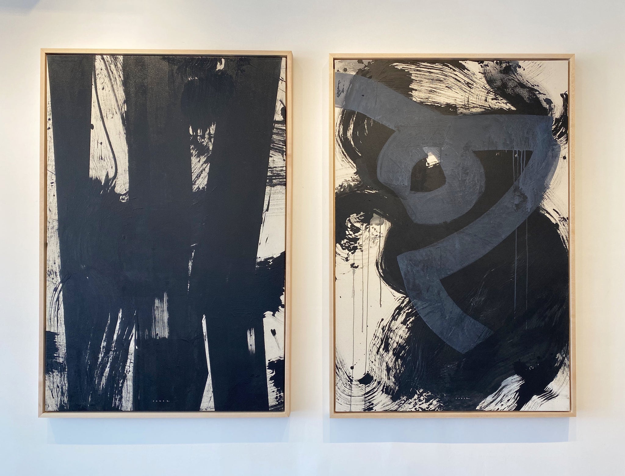 HANDS RAISED AND MY PROMISE DIPTYCH